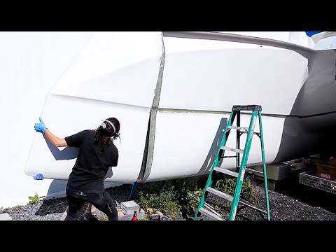 EXTENDING Our Custom Build Catamaran by THREE FEET! (MJ Sailing - Ep 359)