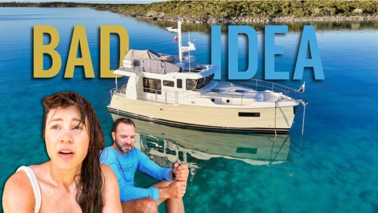 That did not go as planned!!! blue hole jump in bahamas berry islands