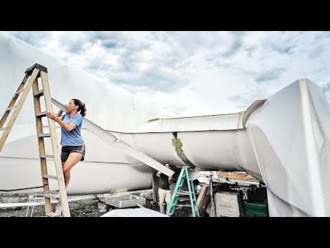 Aligning the Longeron & Forebeam on our Homebuilt Catamaran (MJ Sailing - Ep 367)