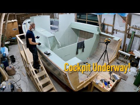 Cockpit Build Is Underway - Ep. 458 RAN Sailing