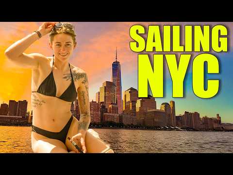Sailing NYC with Emma from Flying Doodles! | East River to Long Island Sound