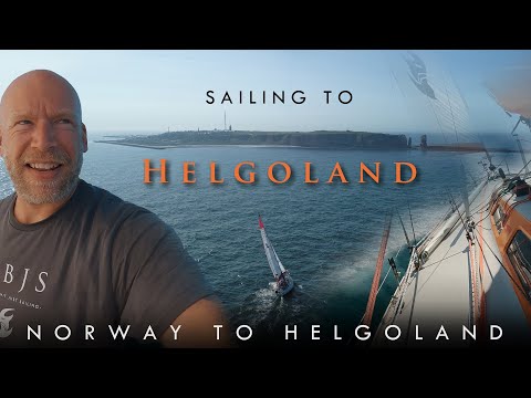 Sailing to Helgoland, the Island they tried blowing Away!