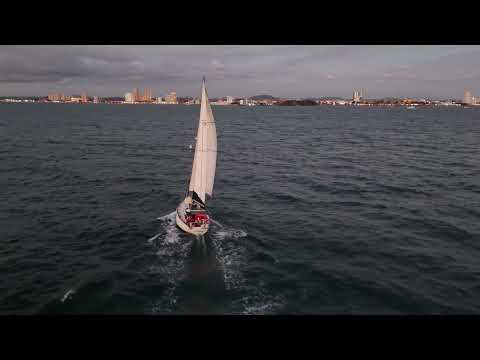4k Sailing Footage; Arriving to Marina El Cid, Mazatlan | Sailing Avocet
