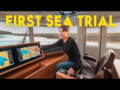 First Sea Trial After 2 Years at the Dock!