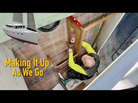 Building a 52ft Yacht Interior With No Drawings - Ep. 477 Ran Sailing
