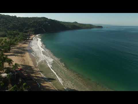 4k Video of Sailboat in Chacala Anchorage, Mexico | Sailing Avocet