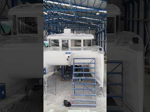 My new yacht is almost finished! #boattour #yacht #construction