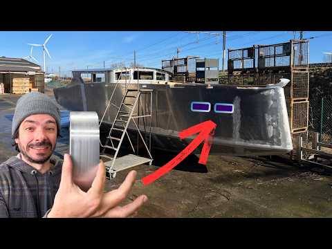 ⛵️ We Stole This Boatyard Idea to Make Our Boat Safer!! Ep.375
