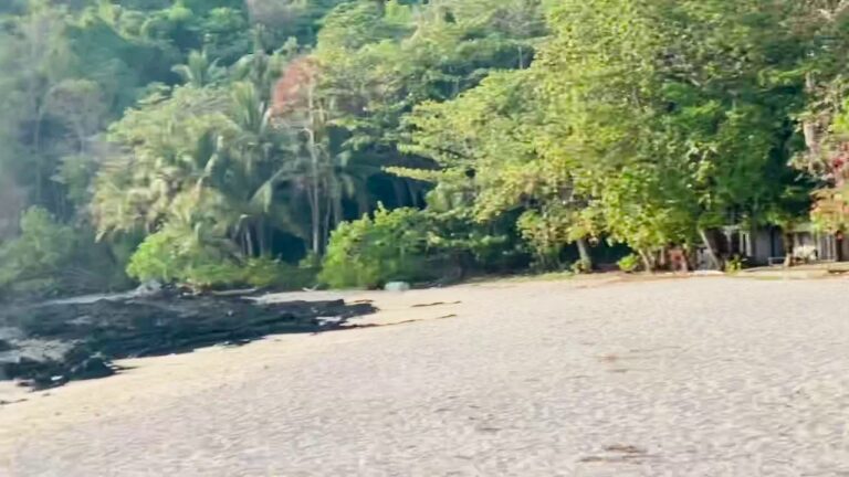 Sunset at Koh Mook beach