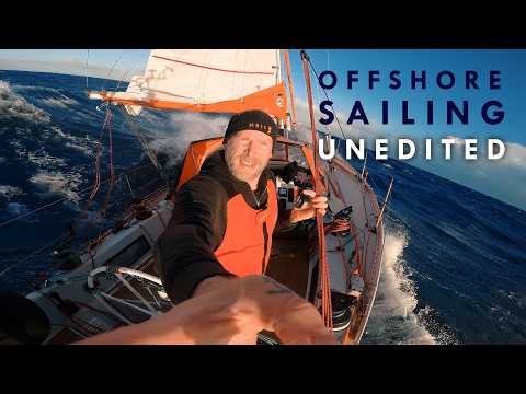 Sailing OFFSHORE for 30 minutes UNEDITED one-shot!