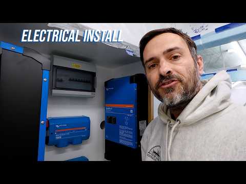The Victron Electrical Install Begins! (Major Milestone for Our Self Built Catamaran) - Episode 373