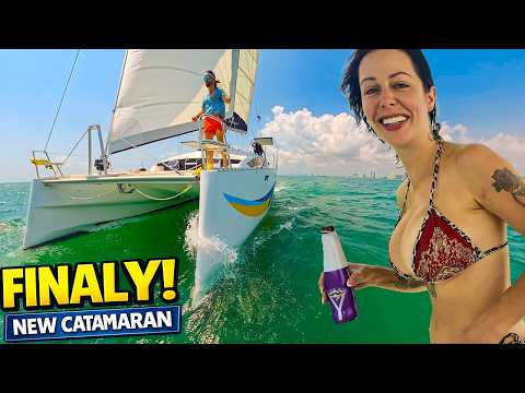 This Brand New Catamaran Isn’t Mine… But I Took It Anyway