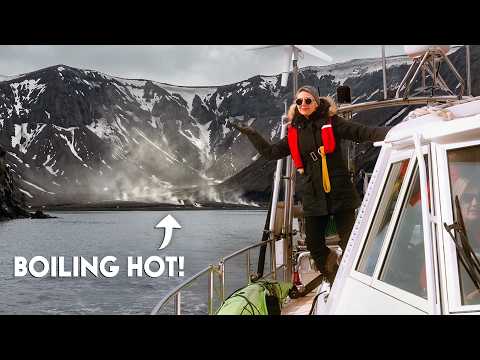 We Sailed Into an Active Volcano…in Antarctica!