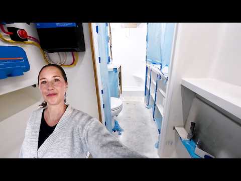 Inside Our Homebuilt Catamaran (Full Walkthrough) - (MJ Sailing - Episode 376)