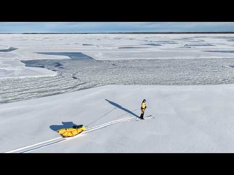 Skiing 780km on Melting Finnish Sea Ice (Never Done Before)