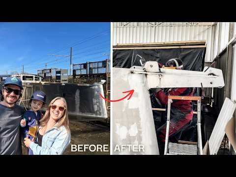 ⛵️ Making our aluminum sailboat longer!! Ep.379