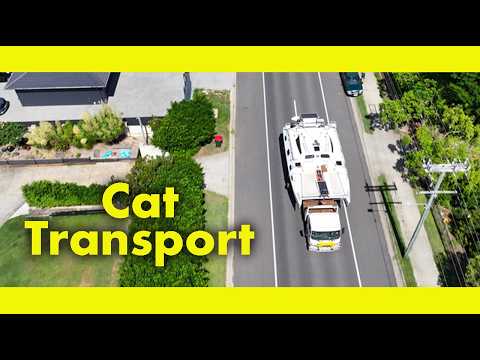 How to CHEAPLY transport a 10m Catamaran. (Ep 318)