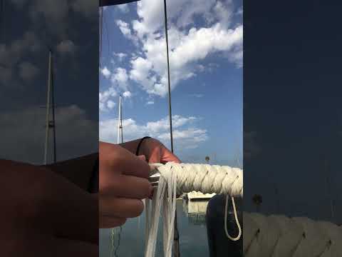 Wrapping a Ships Wheel | Sailing Avocet
