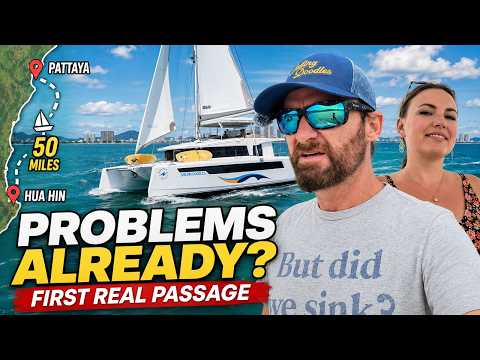 Our First Real Passage… Then the Generator Failed