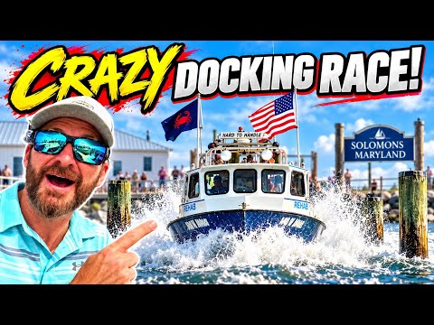 Crazy Crab Boat Docking Races & Getting My Old Yacht Back in the Water!