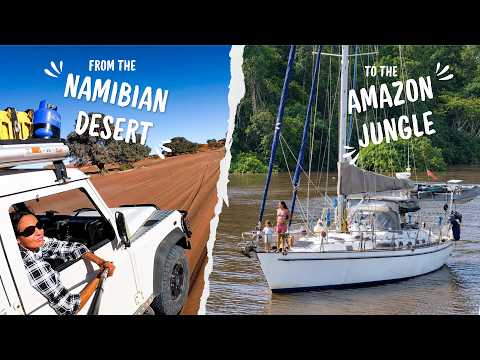 AFRICA to the AMAZON! Staying Connected When SAILING AROUND The WORLD!