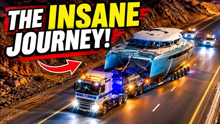 Can You Move a 52ft Catamaran by Road? 100km Overland Mission
