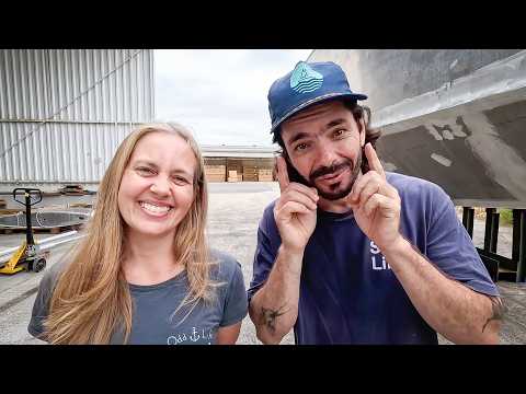 ⛵️The biggest change yet in the building of our Sailboat!! Ep. 388