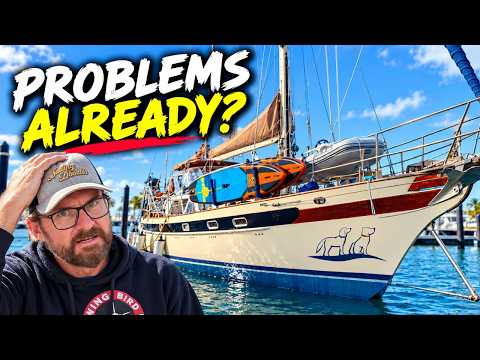 Engine Alarm, Water Leak & a Nightmare Repair Before We Sail