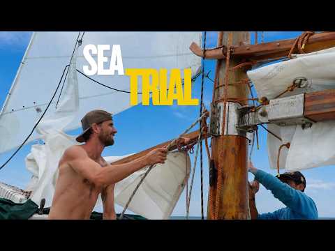 Yabá gets Brand New Sails & Set Sail Immediately!— Sailing Yabá